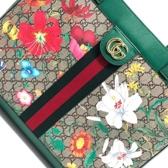 Hyperpeter Supreme Monogram GG Flora Large GUCCI Tote Ophidia Web 0727